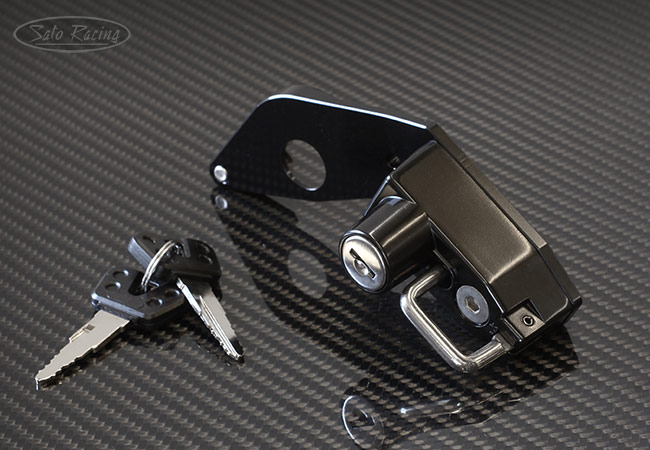 triumph street twin helmet lock