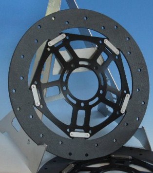 Sicom Dual Matrix Carbon Ceramic (DMC) T-Drive Front Brake Rotors for the BMW HP4 & S1000RR With BMW Forged Rims - 320mm X 6mm Sicom Dual Matrix Carbon Ceramic (DMC) T-Drive Front Brake Rotors for the BMW HP4 & S1000RR With BMW Forged Rims - 320mm X 6mm