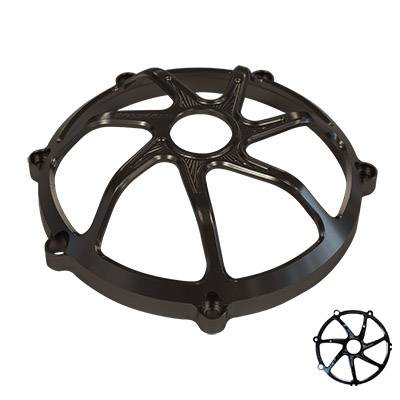 SpeedyMoto 7 Spoke Vented Dry Clutch Cover SpeedyMoto 7 Spoke Vented Dry Clutch Cover