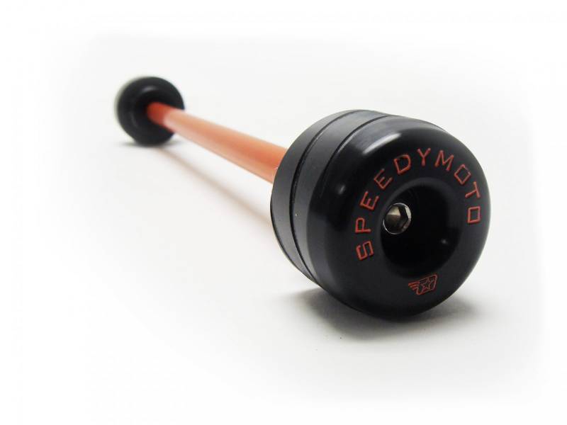 Speedymoto Front Axle Slider for Ducati's With Small Front Axle Speedymoto Front Axle Slider for Ducati's With Small Front Axle