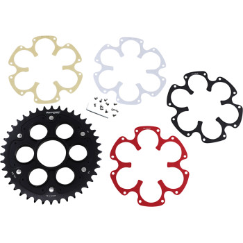 Supersprox Ducati EDGE Rear Sprocket for Ducati's with the Large Hub Single Sided Swingarm -disco Supersprox Ducati EDGE Rear Sprocket for Ducati's with the Large Hub Single Sided Swingarm -disco