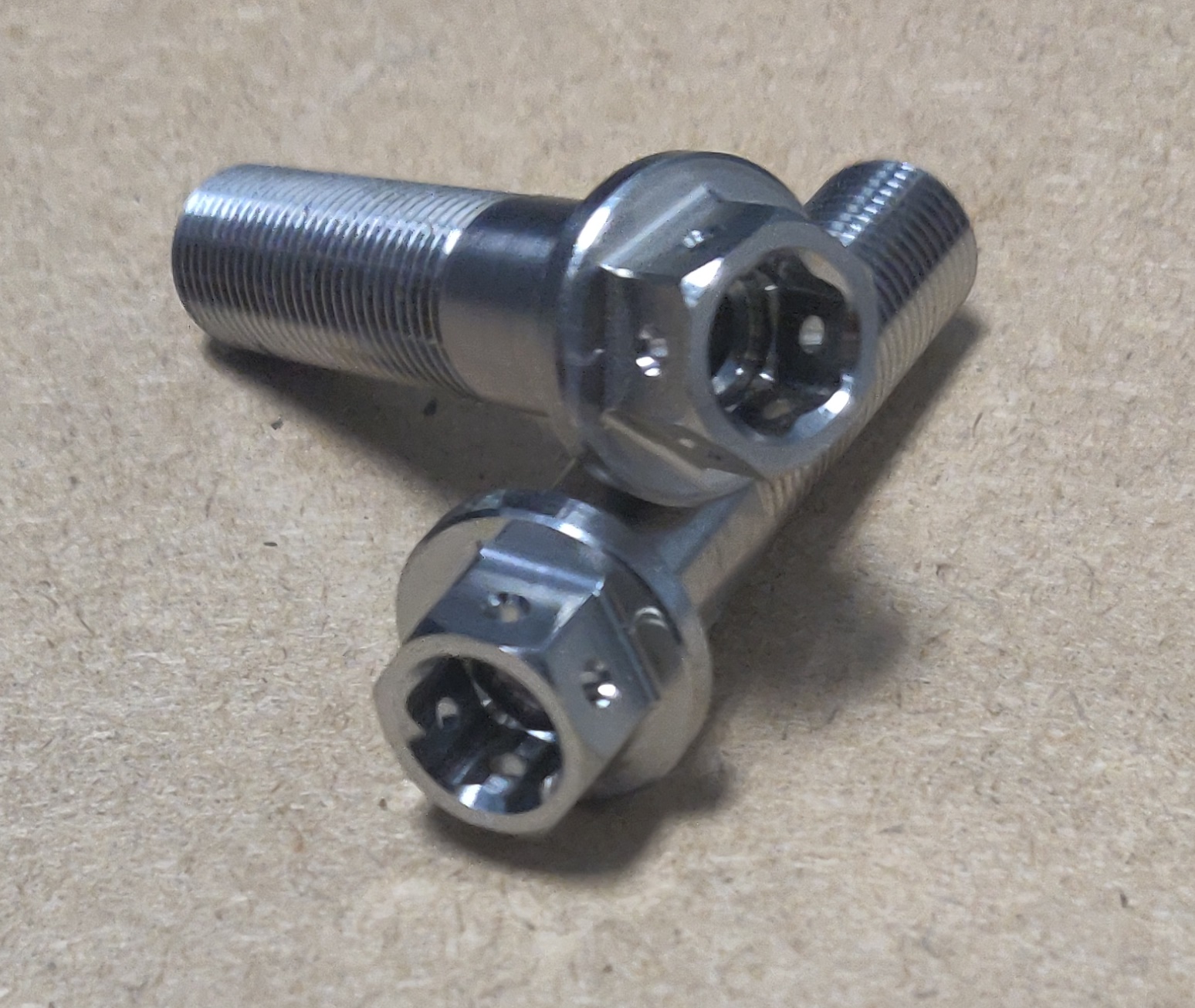 TPO Titanium Rear Axle Pinch Bolts for MV Agusta Models (all)