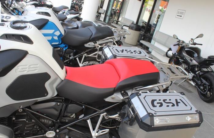 TechSpec Pannier Guards for the BMW R 1200 / 1250 GS Adventure (GSA) (14-24) Left - 44Itr, and Right - 36Itr - Gray / Black TechSpec Pannier Guards for the BMW R 1200 / 1250 GS Adventure (GSA) (14-24) Left - 44Itr, and Right - 36Itr - Gray / Black
