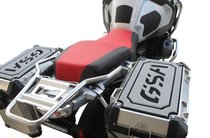 TechSpec Pannier Lid Guards for the BMW R 1200 / 1250 GS Adventure (GSA) (14-24) Combo Pkg, Right, Left and Tail Set - Gray / Black TechSpec Pannier Lid Guards for the BMW R 1200 / 1250 GS Adventure (GSA) (14-24) Combo Pkg, Right, Left and Tail Set - Gray / Black