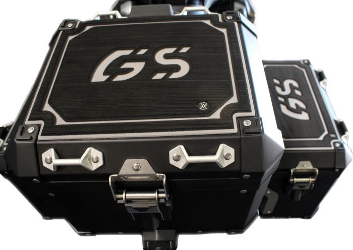 TechSpec Pannier Guards for the BMW R 1200 / 1250 GS (14+) Tail / Back 32 Itr Black on Gray TechSpec Pannier Guards for the BMW R 1200 / 1250 GS (14+) Tail / Back 32 Itr Black on Gray