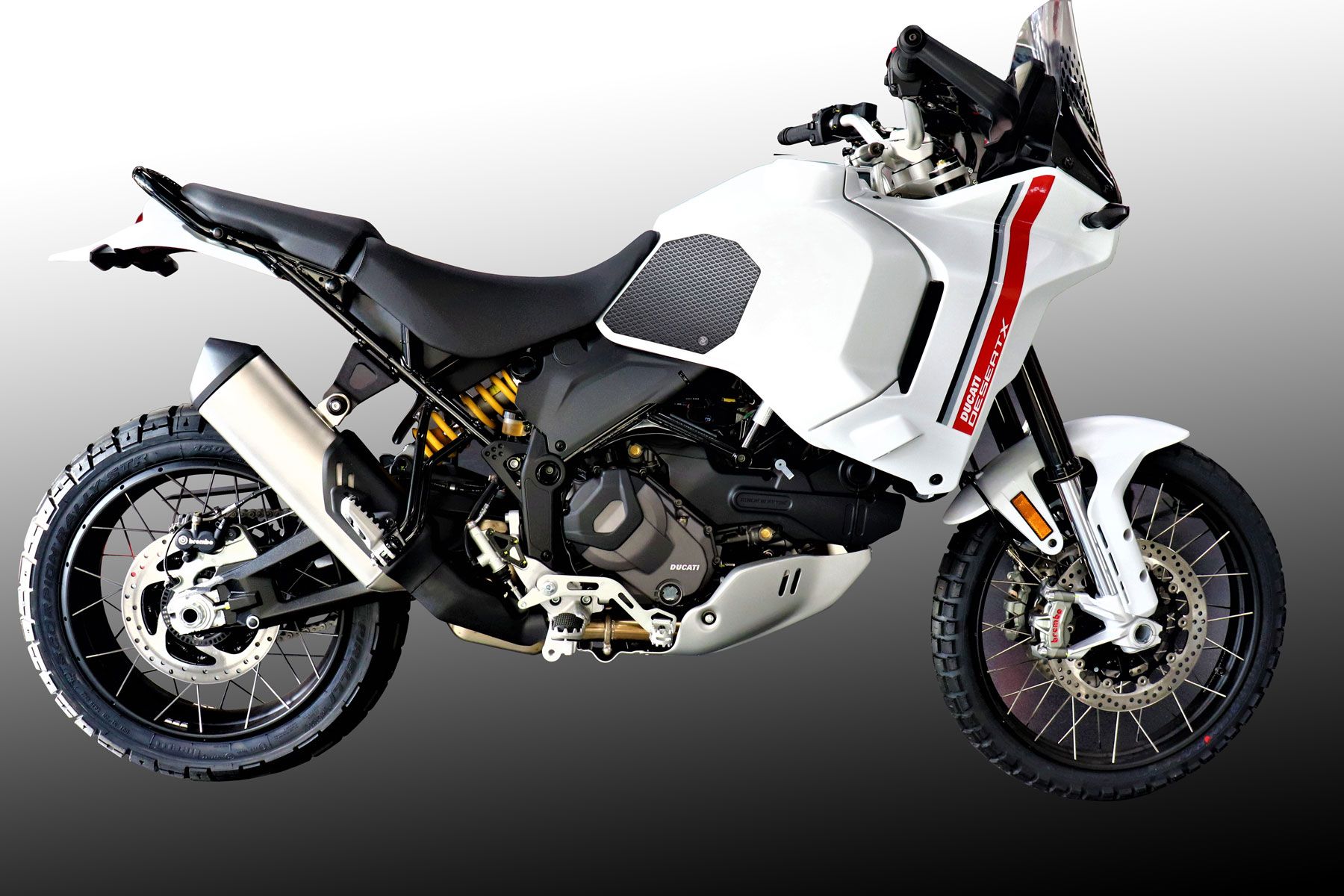 TechSpec Tank Grip Pads for the Ducati DesertX (2022+) TechSpec Tank Grip Pads for the Ducati DesertX (2022+)