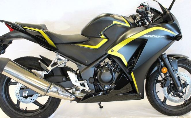 TechSpec Tank Grip Pads for the Honda CBR300R (15-18) TechSpec Tank Grip Pads for the Honda CBR300R (15-18)