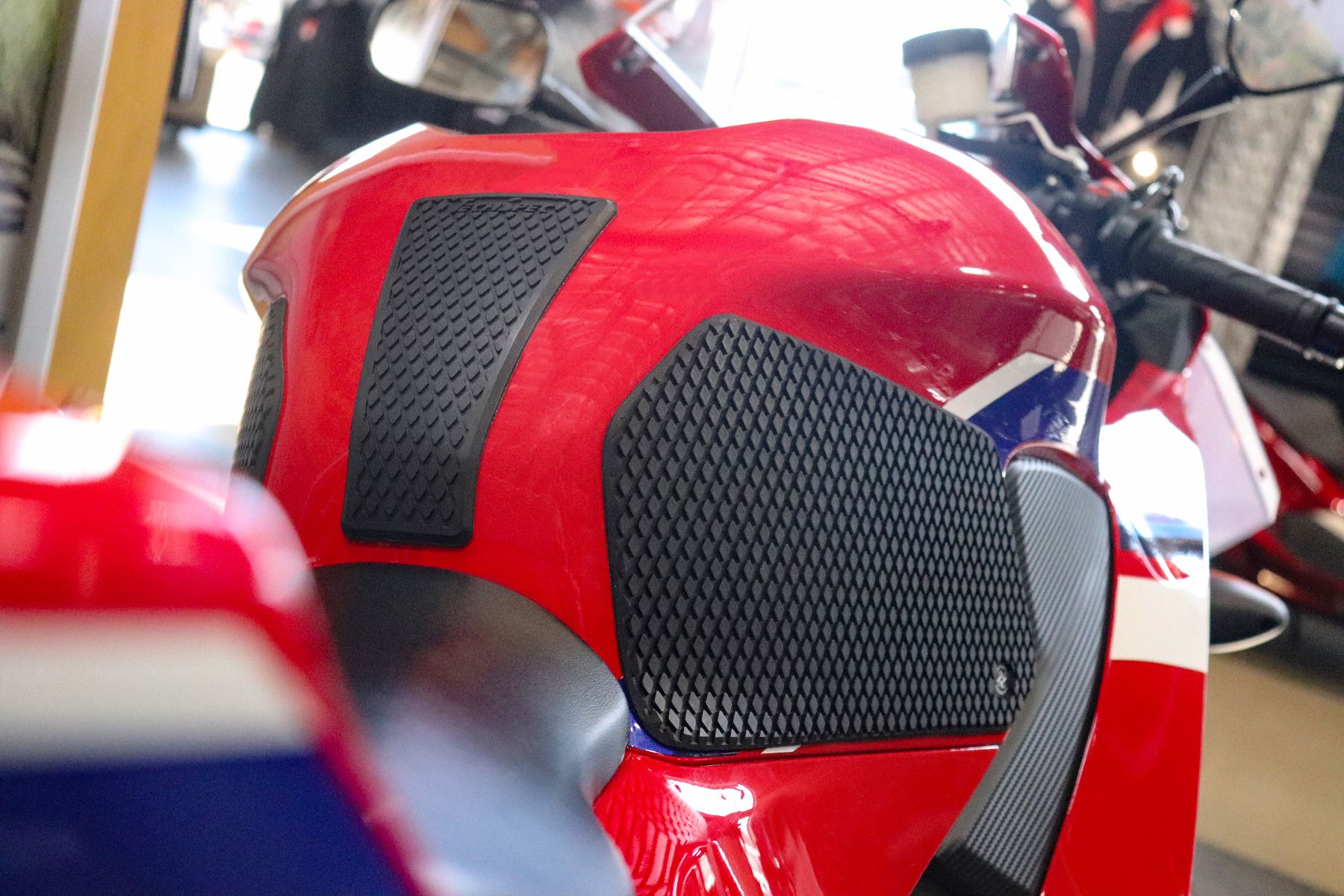 TechSpec SnakeSkin Tank Grip Pads for the Honda CBR600RR (2020+)