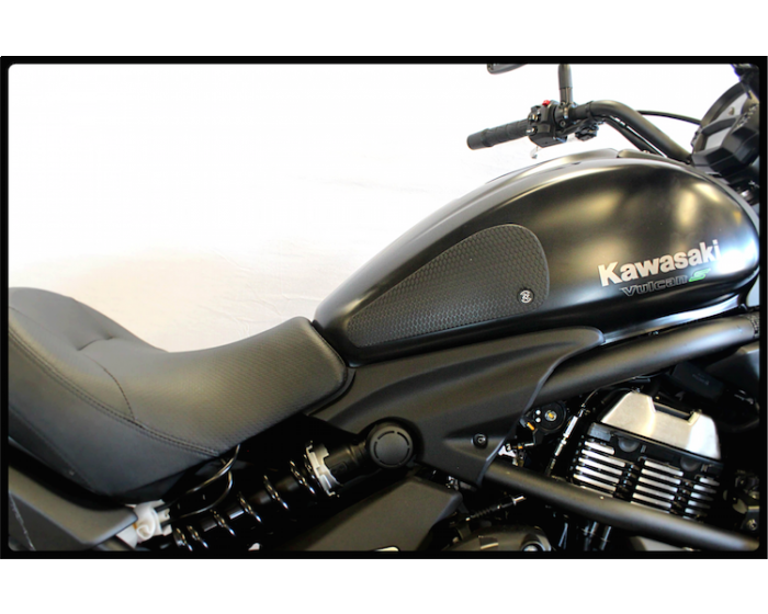 TechSpec Tank Grip Pads for the Kawasaki Vulcan (2007+) TechSpec Tank Grip Pads for the Kawasaki Vulcan (2007+)