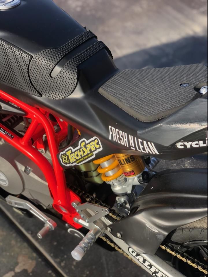 TechSpec C3 Seat Pad for the Ohvale (2022+) TechSpec C3 Seat Pad for the Ohvale (2022+)