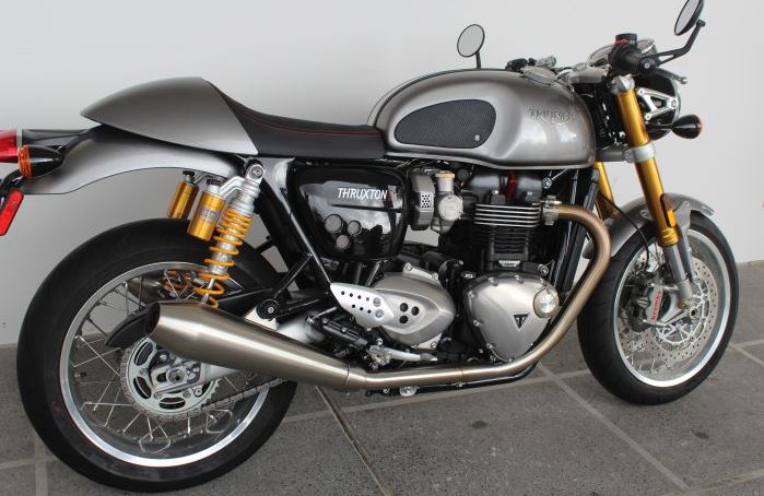 TechSpec Tank Grip Pads for the Triumph Thruxton 1200 (2013+) TechSpec Tank Grip Pads for the Triumph Thruxton 1200 (2013+)