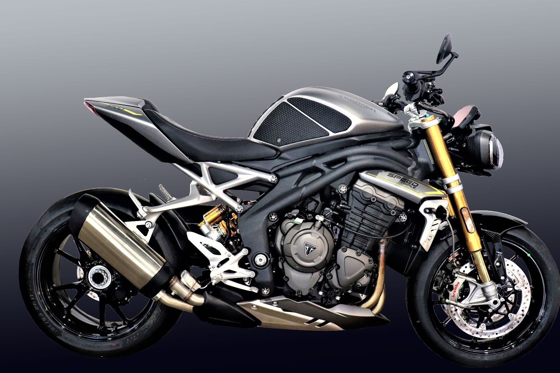TechSpec Tank Grip Pads for the Triumph Speed Triple 1200 (2021+) TechSpec Tank Grip Pads for the Triumph Speed Triple 1200 (2021+)