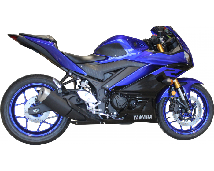 TechSpec Tank Grip Pads for the Yamaha YZF-R3 (2019+) TechSpec Tank Grip Pads for the Yamaha YZF-R3 (2019+)
