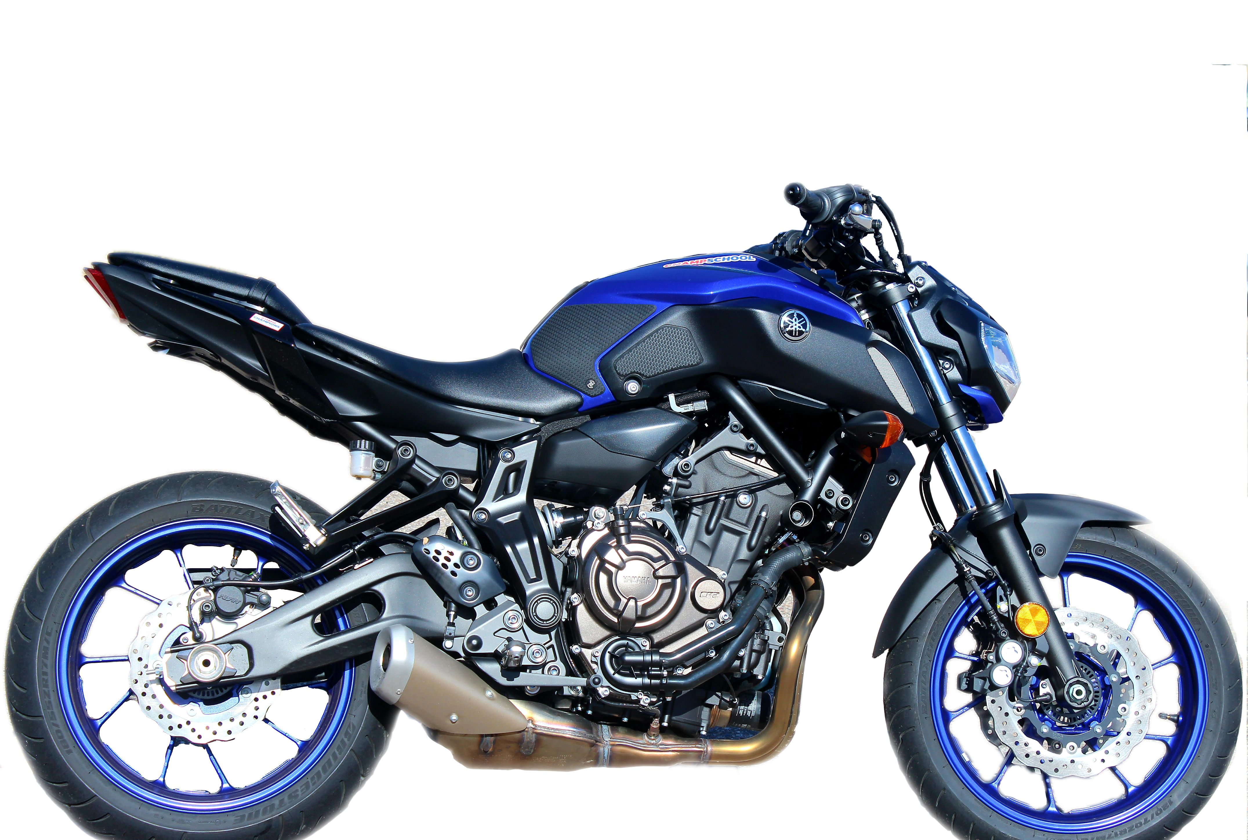 TechSpec Tank Grip Pads for the Yamaha FZ-07 / MT-07 (18-20) TechSpec Tank Grip Pads for the Yamaha FZ-07 / MT-07 (18-20)