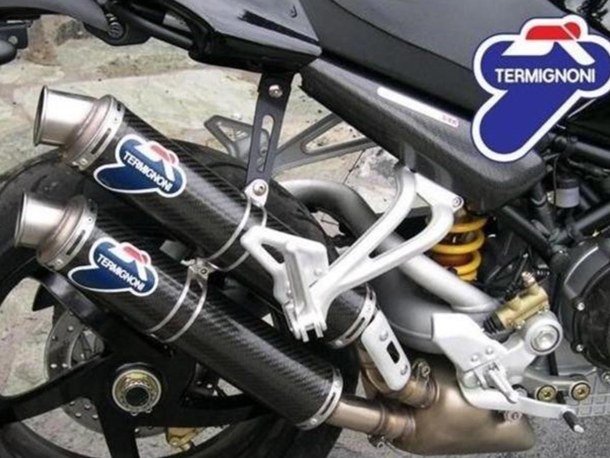 Termignoni Dual Carbon Fiber Slip-on Exhaust for Ducati Monster S2R / S4R / S4RS / S4RT (Formally Ducati Performance 996025704B, 96103402B) Termignoni Dual Carbon Fiber Slip-on Exhaust for Ducati Monster S2R / S4R / S4RS / S4RT (Formally Ducati Performance 996025704B, 96103402B)
