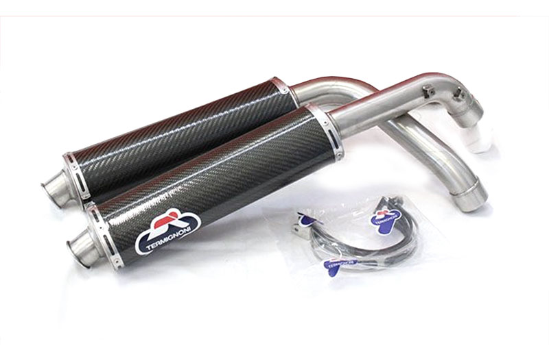 Termignoni Carbon Fiber Slip-ons (45mm dia) for Ducati 998 / 996 / 916 / 748 - (Formally Ducati Performance 96103402B) Termignoni Carbon Fiber Slip-ons (45mm dia) for Ducati 998 / 996 / 916 / 748 - (Formally Ducati Performance 96103402B)