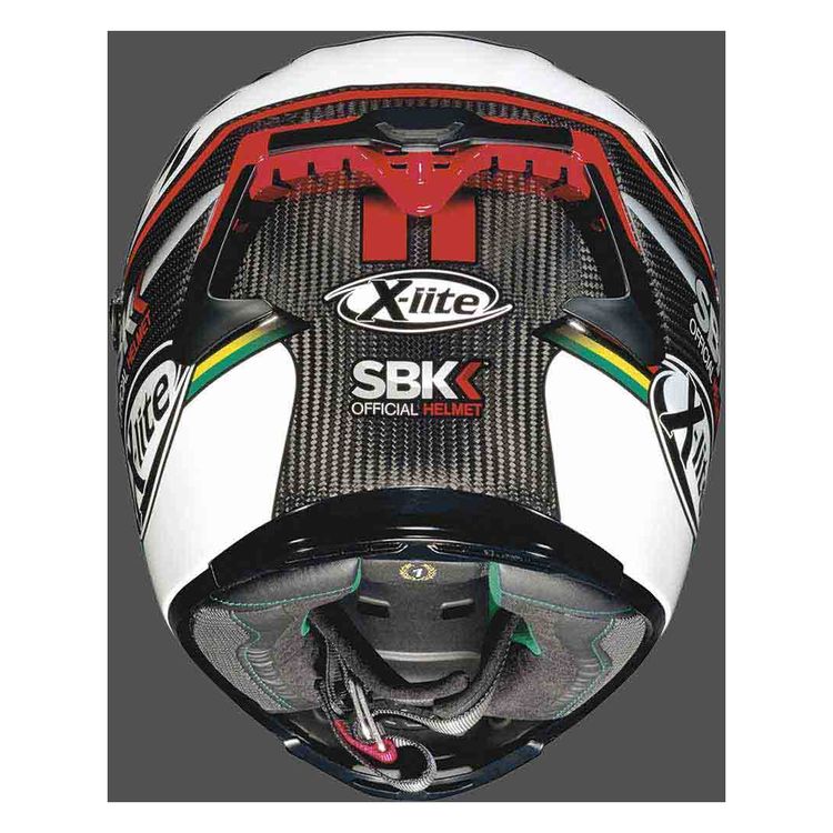 Casco Moto Integrale in Carbonio X-Lite X-803 RS U.C. HATTRICK 072 Rosso Blu Vendita Online