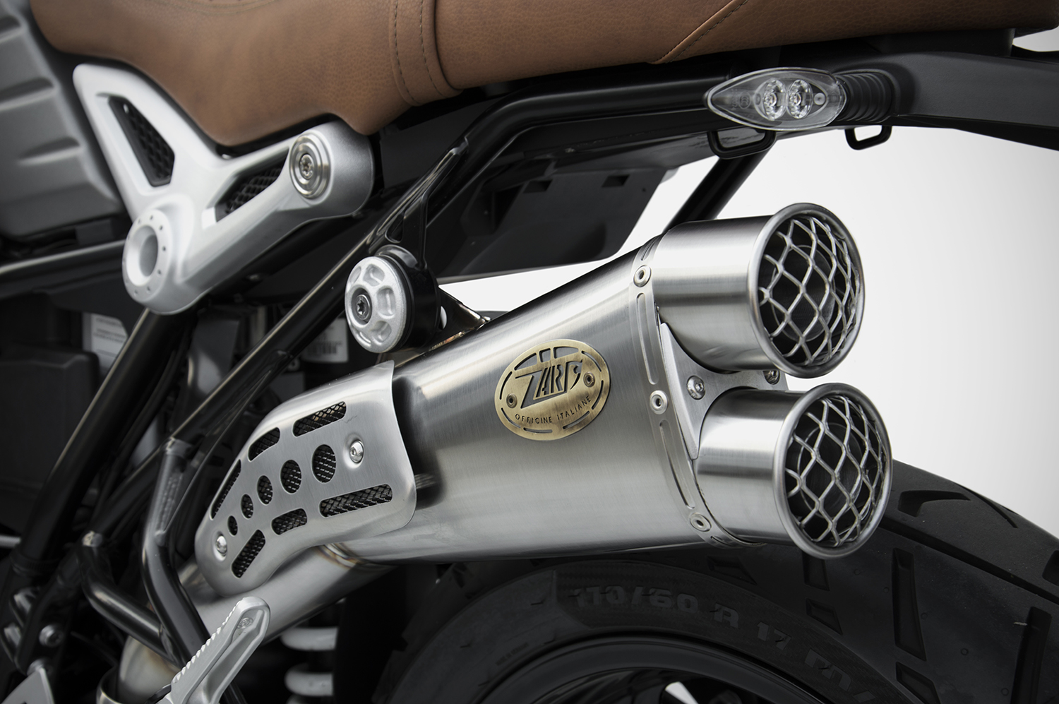 ZARD Stainless LIMITED EDITION High Mount Slip-on Exhaust for the BMW R ...