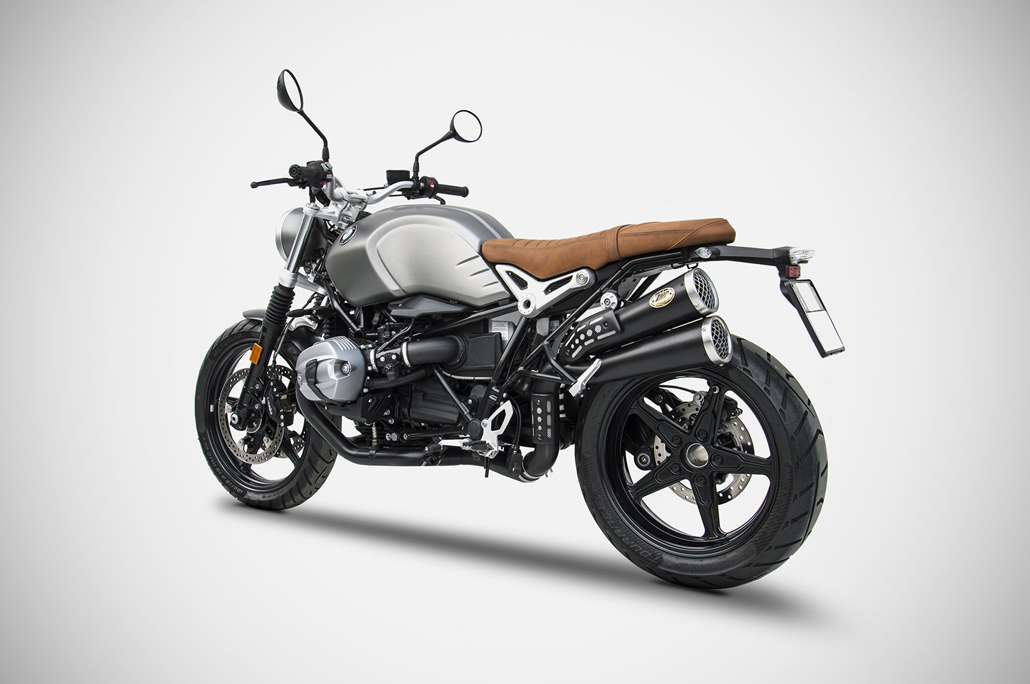 ZARD THUNDERBOLT Slip-on Exhaust for the BMW R NineT Scrambler (16-20) ZARD THUNDERBOLT Slip-on Exhaust for the BMW R NineT Scrambler (16-20)