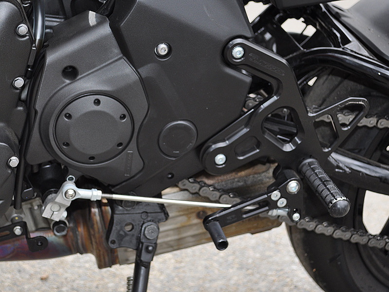 WOODCRAFT Kawasaki Ninja 650 (1216) Complete Adjustable Rearset Kit W