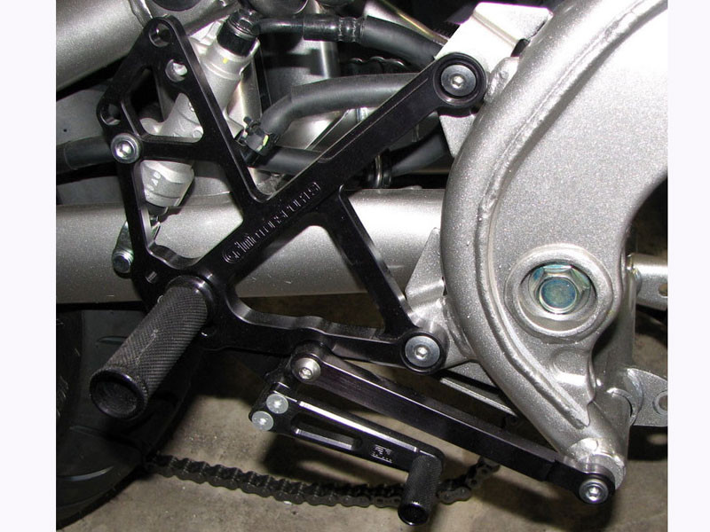 WOODCRAFT Kawasaki Ninja 650R (0911) Complete Rearset Kit W/Shift