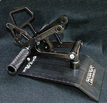 WOODCRAFT Kawasaki ZX-6R (07-08) Complete Rearset Kit W/Shift & Brake Pedals WOODCRAFT Kawasaki ZX-6R (07-08) Complete Rearset Kit W/Shift & Brake Pedals