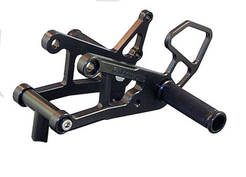 WOODCRAFT Kawasaki ZX10 (06-10) Rearset Kit Black WOODCRAFT Kawasaki ZX10 (06-10) Rearset Kit Black