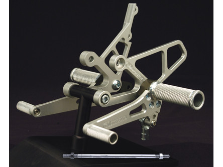 WOODCRAFT Suzuki GSXR600 '97-00 (STD or GP Shift) GSXR750 '96-99 (STD or GP Shift) SV650/S '99-02 (STD Shift) Complete Rearset Kit with Shift and Brake WOODCRAFT Suzuki GSXR600 '97-00 (STD or GP Shift) GSXR750 '96-99 (STD or GP Shift) SV650/S '99-02 (STD Shift) Complete Rearset Kit with Shift and Brake
