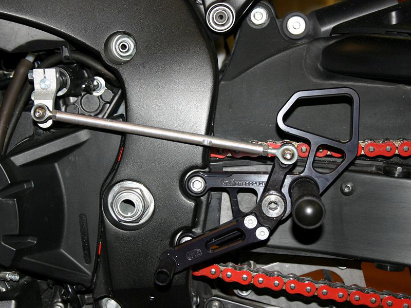 WOODCRAFT Honda CBR1000RR (08-16) Complete Rearset Kit W/Pedals WOODCRAFT Honda CBR1000RR (08-16) Complete Rearset Kit W/Pedals