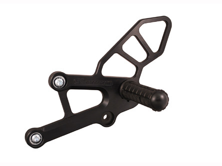 WOODCRAFT Honda CBR250R Adjustable Standard Rearset Kit - Standard Shift Only WOODCRAFT Honda CBR250R Adjustable Standard Rearset Kit - Standard Shift Only