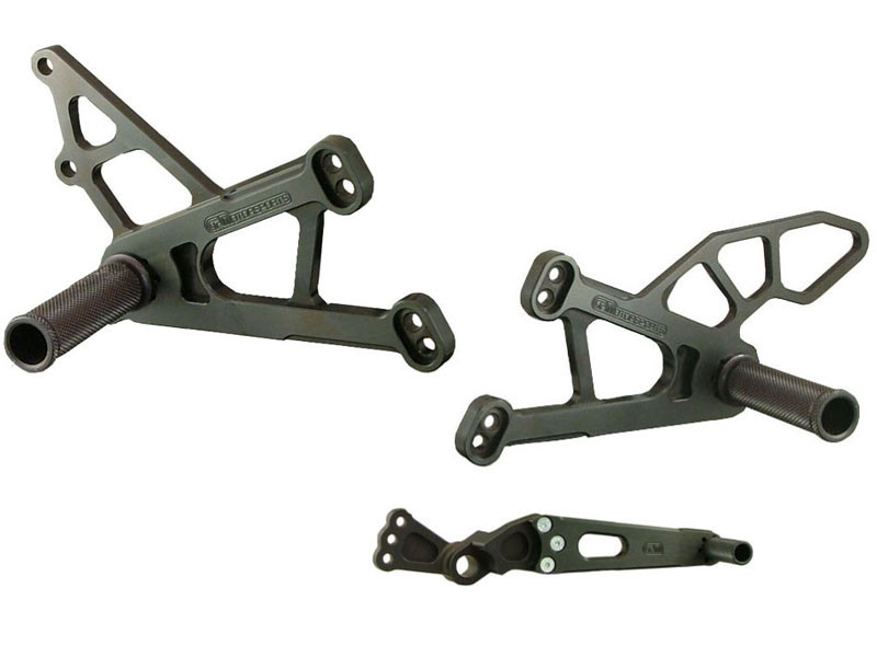 WOODCRAFT Yamaha R1 (09-14) RearSet Assembly with Shifter WOODCRAFT Yamaha R1 (09-14) RearSet Assembly with Shifter