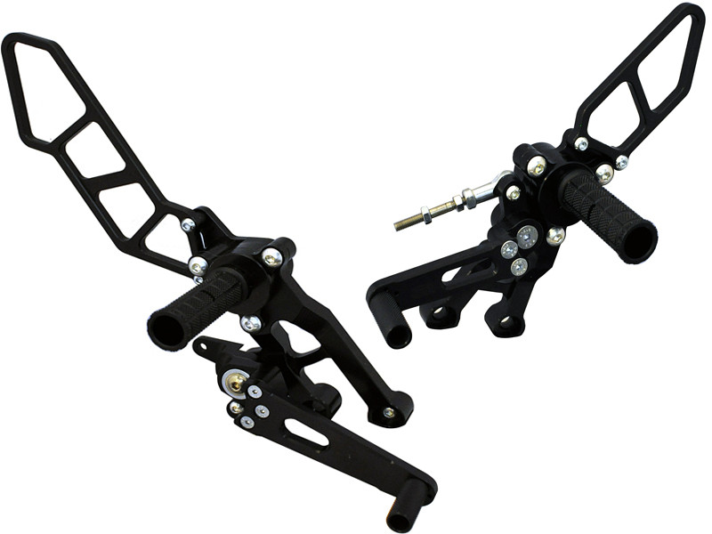 WOODCRAFT Ducati 939 Hypermotard (16-18) Complete Rearset Kit Assembly WOODCRAFT Ducati 939 Hypermotard (16-18) Complete Rearset Kit Assembly