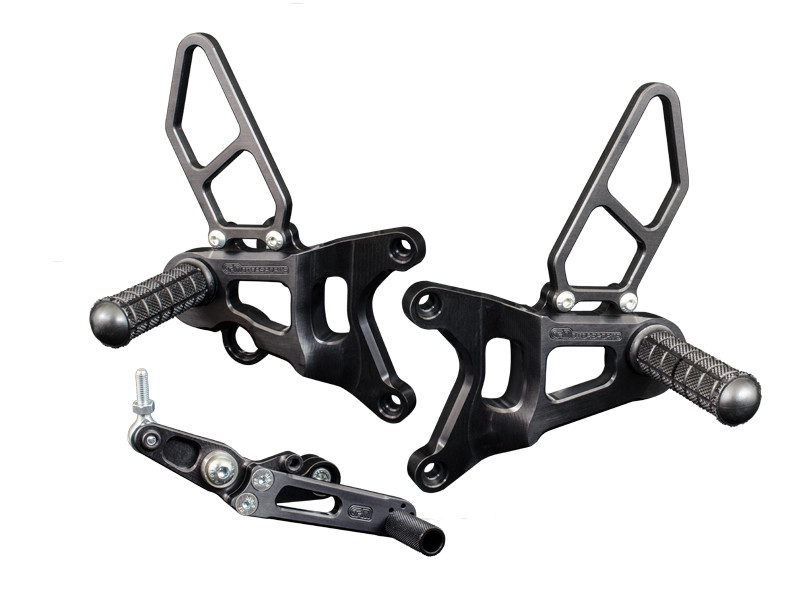 WOODCRAFT Rearset Kit for the MV Agusta F3 675-800 WOODCRAFT Rearset Kit for the MV Agusta F3 675-800