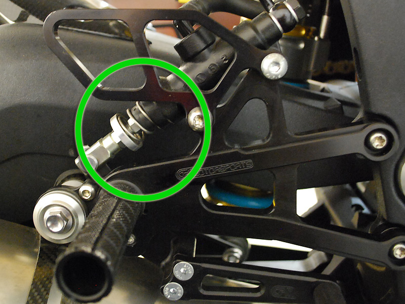 WOODCRAFT Brake Pedal Return Spring 1.75" for Woodcraft rearsets