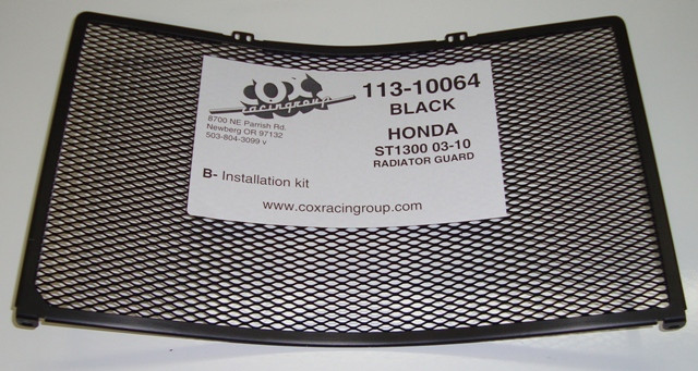 02 on Beowulf Stainless Steel Radiator Guard H017 Honda ST1300 Pan European 
