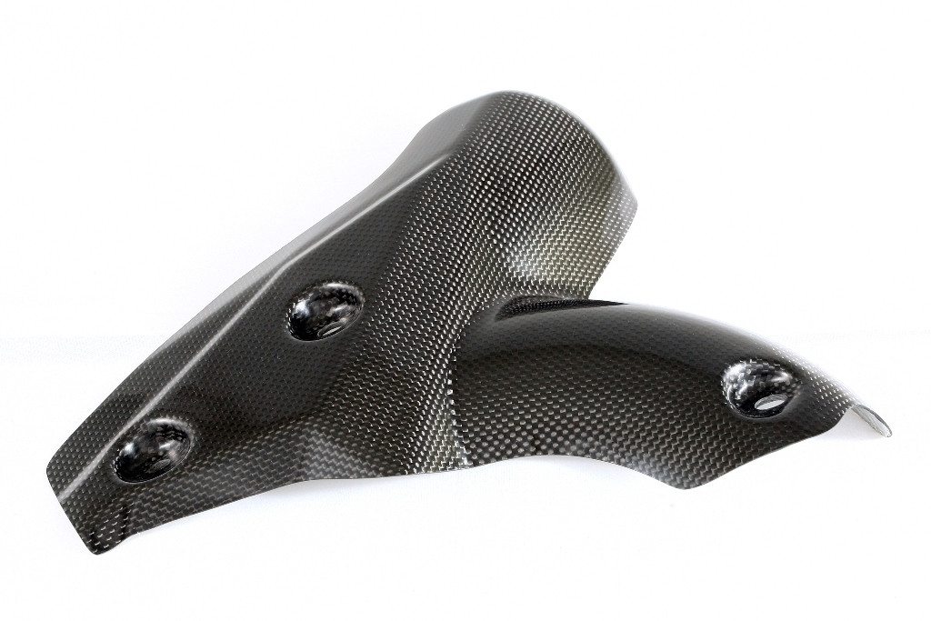 MOTOCORSE - CARBON FIBER EXHAUST PROTECTOR FOR DUCATI STREETFIGHTER MOTOCORSE - CARBON FIBER EXHAUST PROTECTOR FOR DUCATI STREETFIGHTER