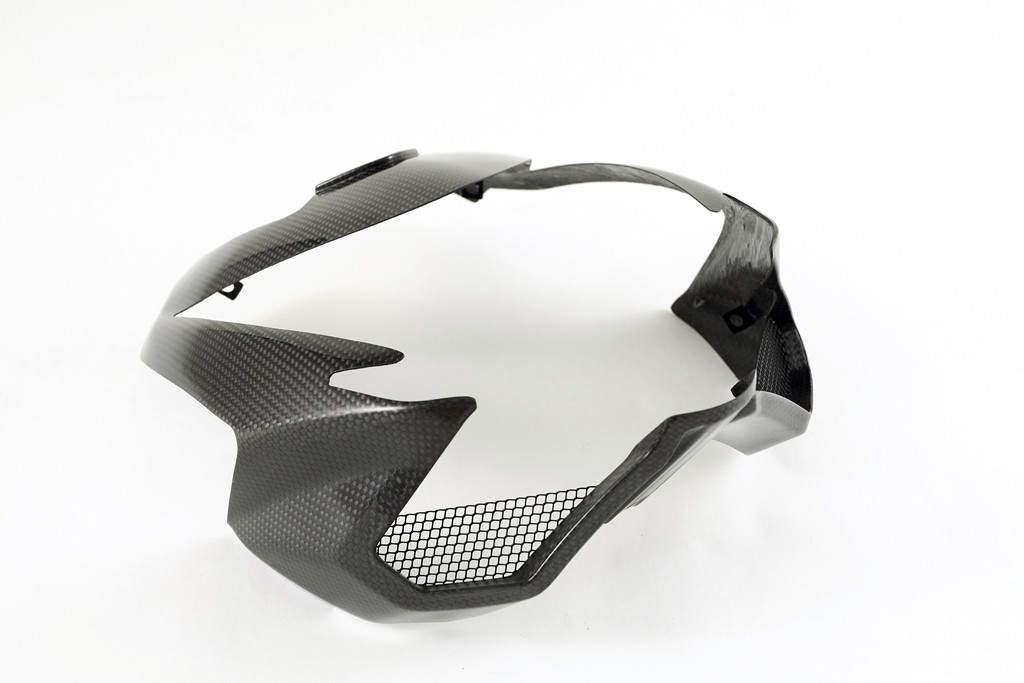 MOTOCORSE - CARBON FIBER HEADLIGHT FAIRING - STRADA FOR DUCATI STREETFIGHTER MOTOCORSE - CARBON FIBER HEADLIGHT FAIRING - STRADA FOR DUCATI STREETFIGHTER