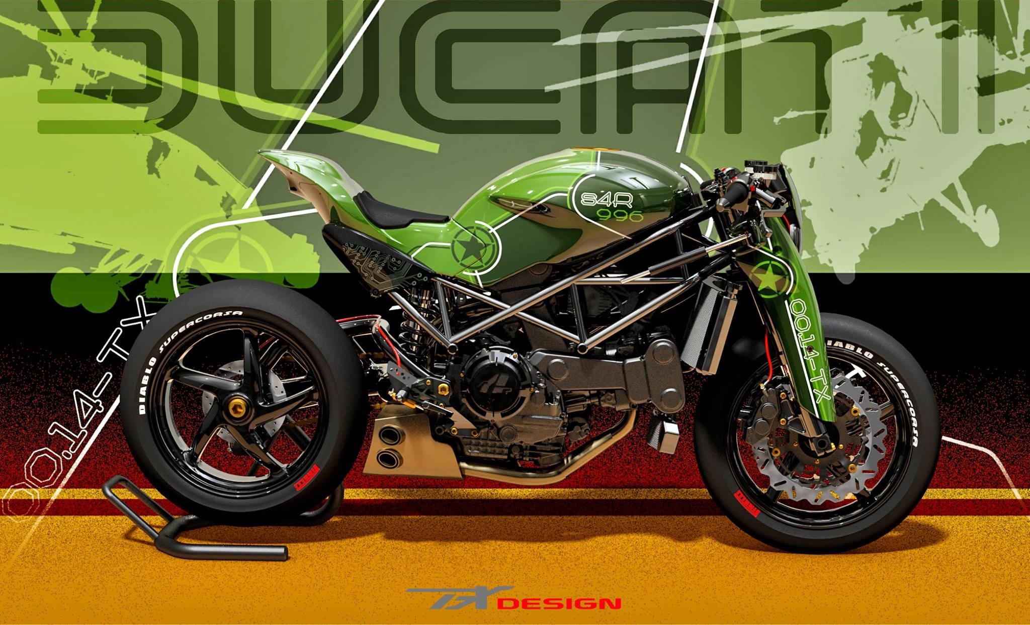 Paolo Tex Design MS4R Bodykits For Ducati Monster s 02 08 Paolo Tex Design MS4R Bodykits For Ducati Monster s 02 08