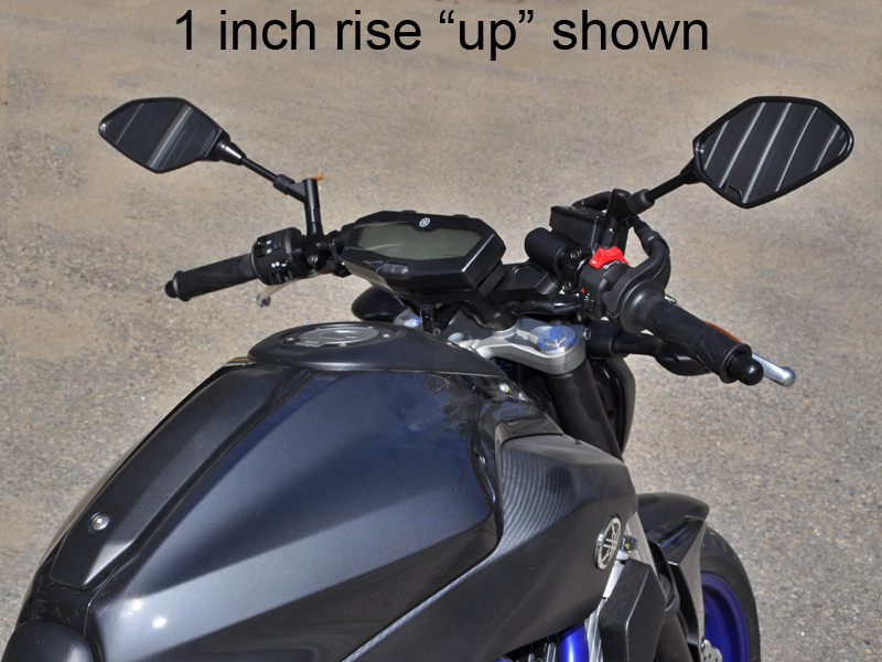 WOODCRAFT Yamaha FZ-07 (MT07) '15 Clipon Adapter Plate Set w/Bars WOODCRAFT Yamaha FZ-07 (MT07) '15 Clipon Adapter Plate Set w/Bars