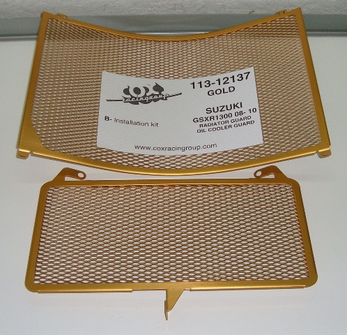 Cox Racing Radiator Guards for the Suzuki GSX-R 1300 and B-KING (08-13) Cox Racing Radiator Guards for the Suzuki GSX-R 1300 and B-KING (08-13)