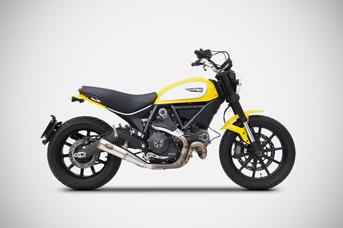 ZARD ZUMA Slip-on Exhaust for Ducati Scrambler (15-20) ZARD ZUMA Slip-on Exhaust for Ducati Scrambler (15-20)