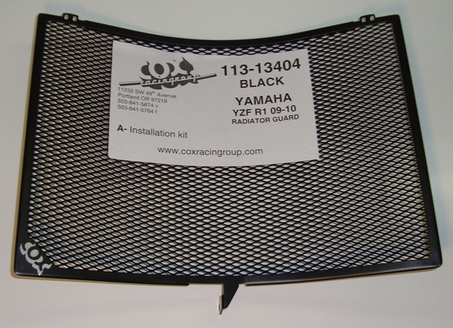 Cox Racing Radiator Guards for the Yamaha YZF-R1 (09-14)