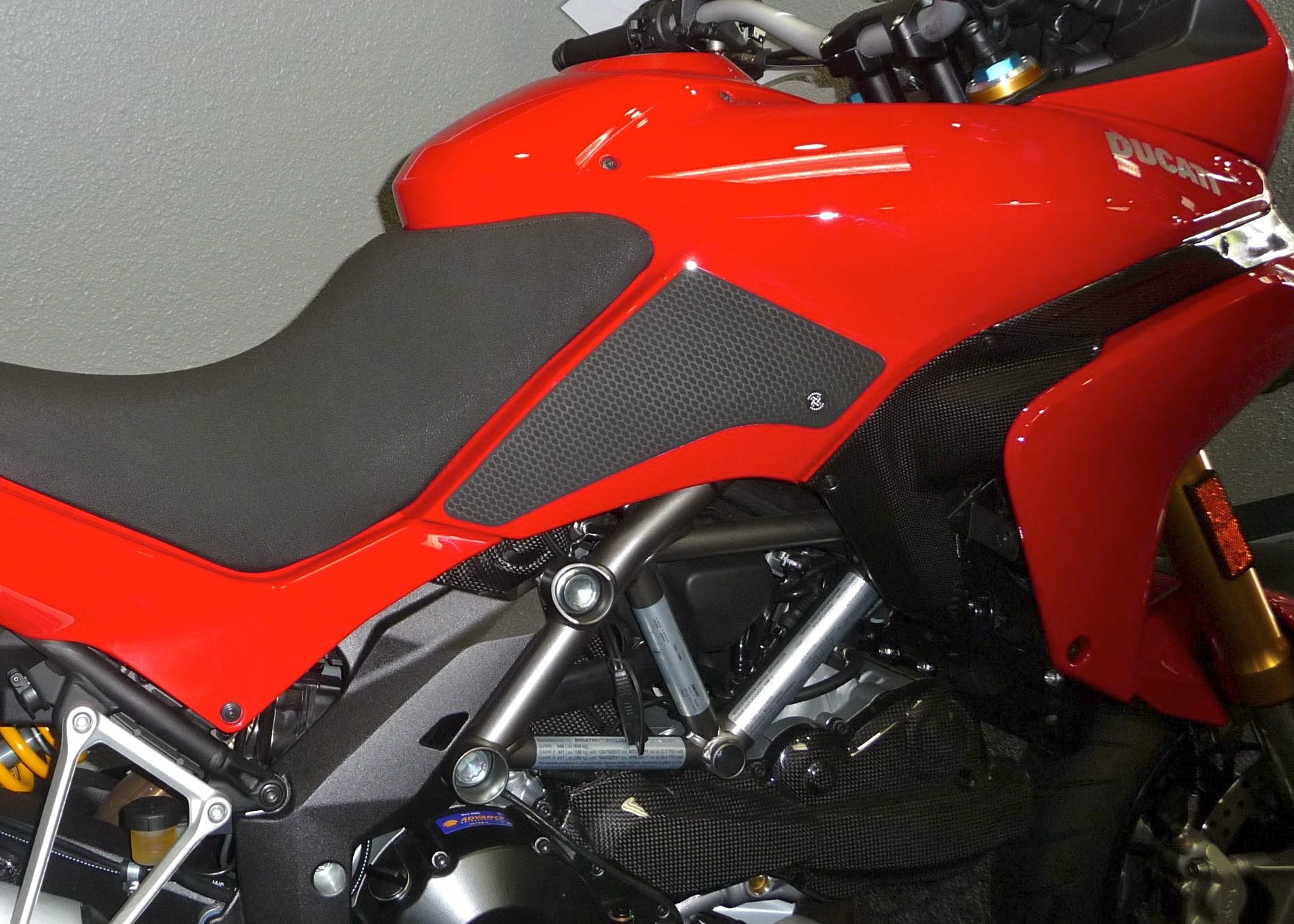 TechSpec Tank Grip Pads for the Ducati Multistrada 1200 (10-14) TechSpec Tank Grip Pads for the Ducati Multistrada 1200 (10-14)
