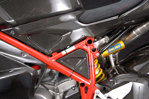 2007-2013 Ducati 848、1098、1198 タンクサイドパネル - 100