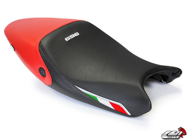 LUIMOTO Team Italia Rider Seat Cover for the DUCATI MONSTER 1100