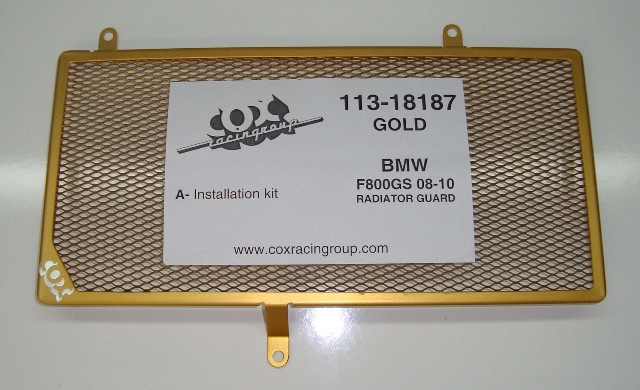 Cox Racing Radiator Guards for the BMW F800GS (08-13) Cox Racing Radiator Guards for the BMW F800GS (08-13)