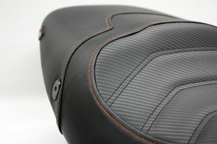 LUIMOTO (Cafe Line) Rider Seat Covers for the Triumph SPEED TRIPLE (08-10) LUIMOTO (Cafe Line) Rider Seat Covers for the Triumph SPEED TRIPLE (08-10)