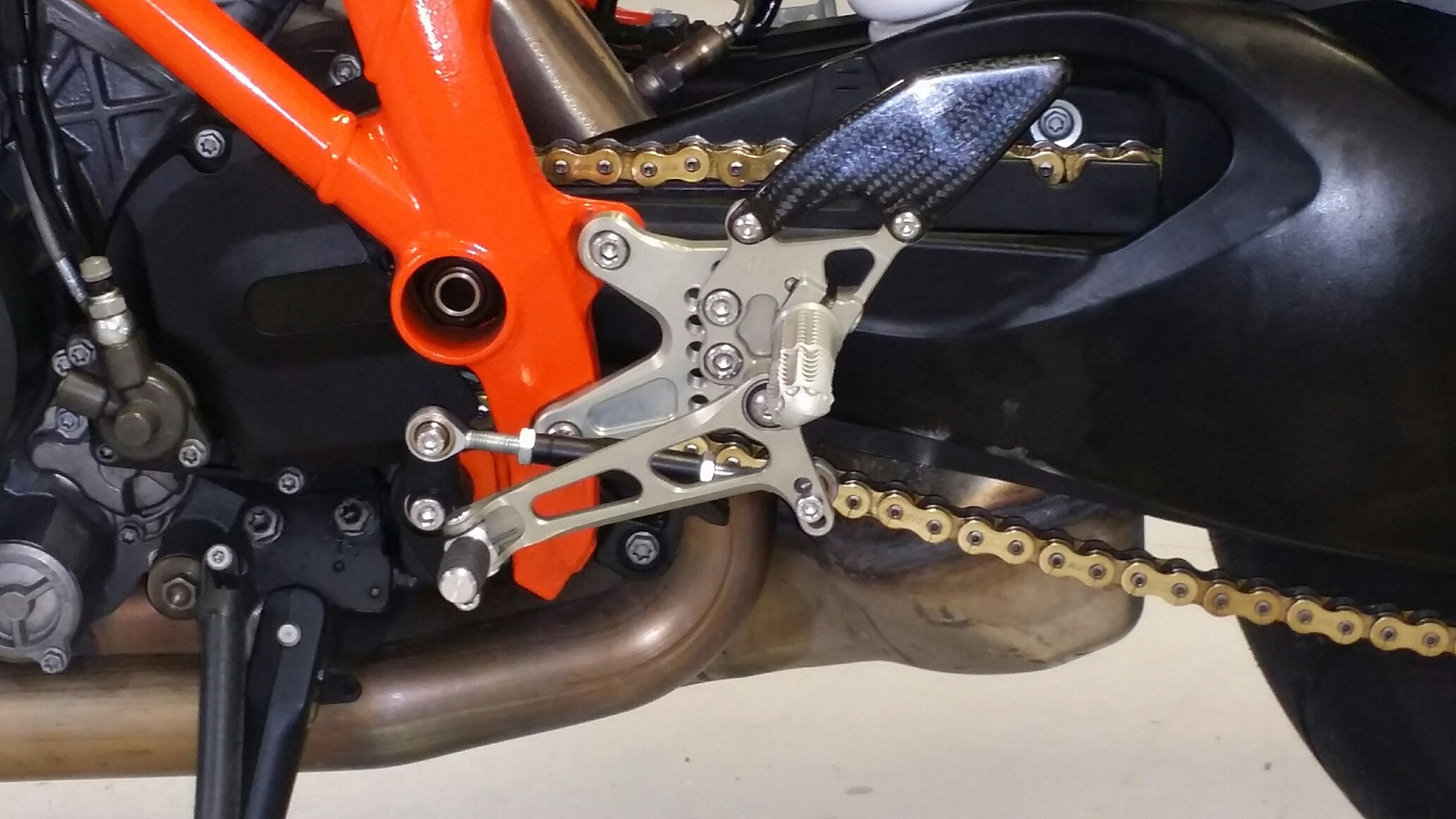 Attack Performance Rearsets For KTM 1290 Super Duke (2014+)