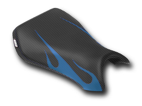 LUIMOTO Flame Edition Rider Seat Covers for the YAMAHA R1 (02-03) LUIMOTO Flame Edition Rider Seat Covers for the YAMAHA R1 (02-03)