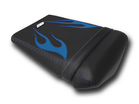 LUIMOTO Flame Edition Passenger Seat Covers for the YAMAHA R1 (02-03) LUIMOTO Flame Edition Passenger Seat Covers for the YAMAHA R1 (02-03)